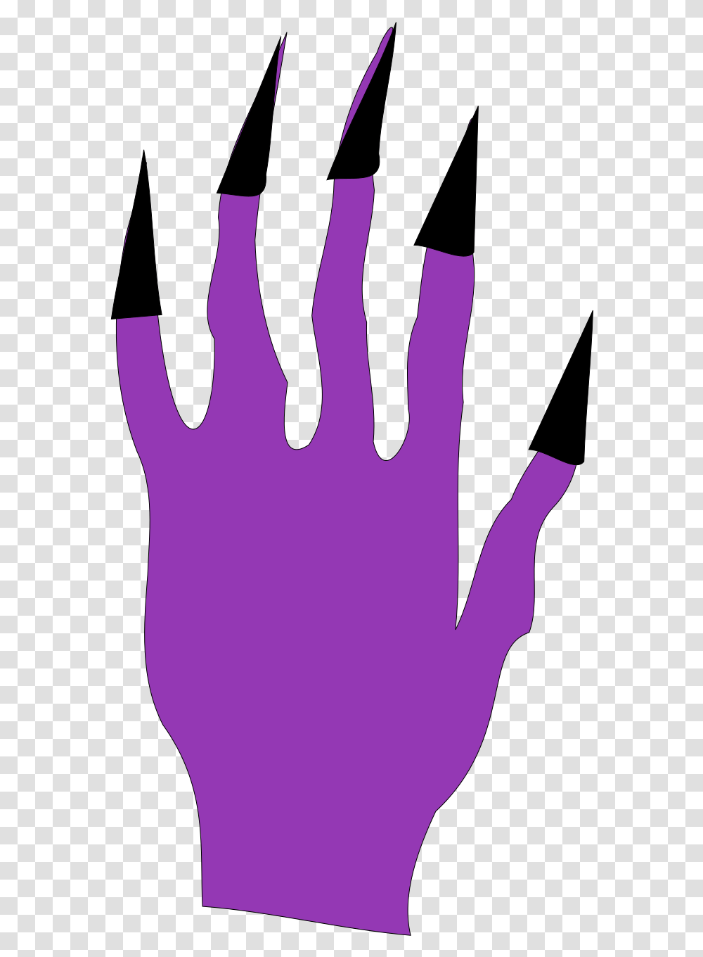 Claws Devil Fingers Halloween Witch Hands Clipart, Person, Human, Clothing, Apparel Transparent Png