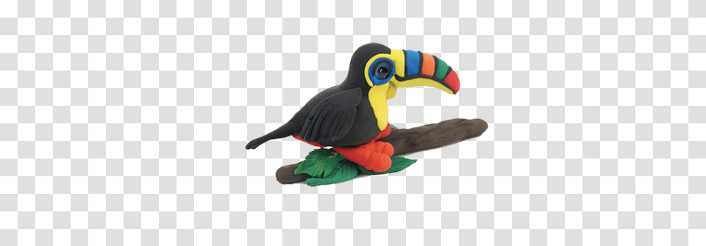 Clay Modeling, Beak, Bird, Animal, Toucan Transparent Png