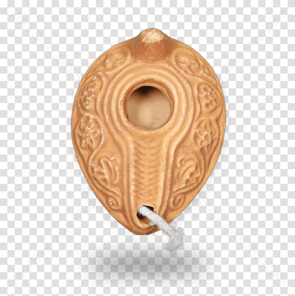 Clay Oil Lamp Replica Made In Jerusalem, Pendant, Wood, Accessories, Accessory Transparent Png