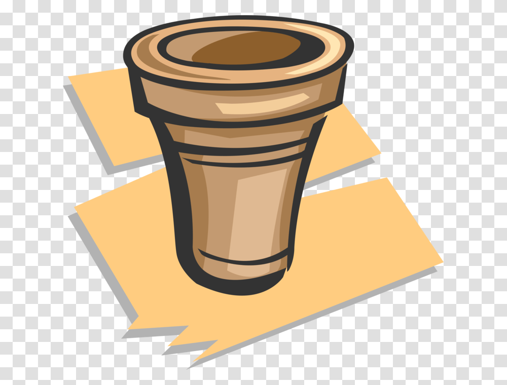 Clay Pottery Pot, Coffee Cup, Beverage, Drink, Espresso Transparent Png
