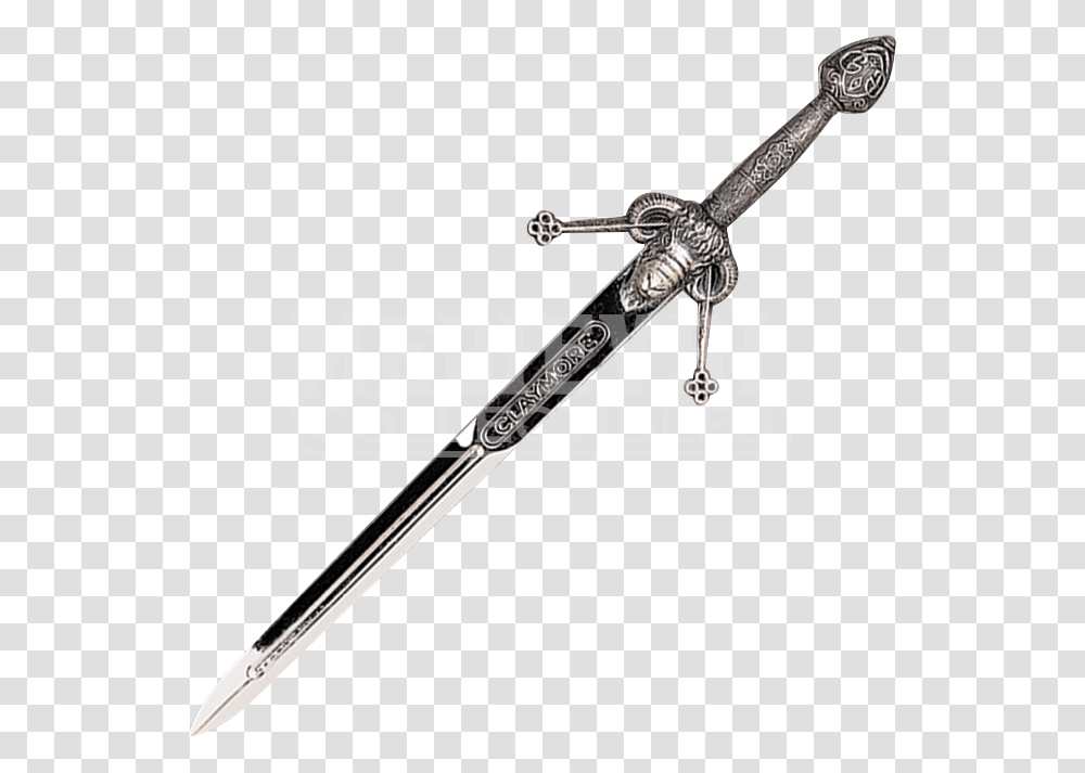 Claymore Pewter Sword, Blade, Weapon, Weaponry, Knife Transparent Png