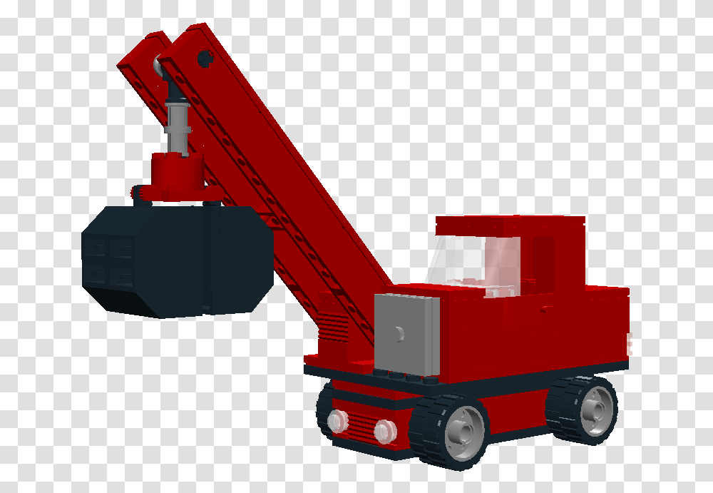 Clayton Is The Mobile Claw Crane Crane, Truck, Vehicle, Transportation, Bulldozer Transparent Png