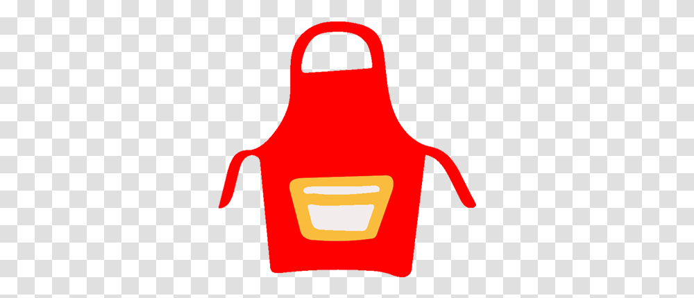 Clean Course Meals Cartoon Apron Transparent Png