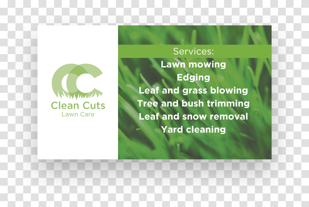 Clean Cuts Buscard Back Daniel Bonner Grass, Plant, Paper, Advertisement Transparent Png