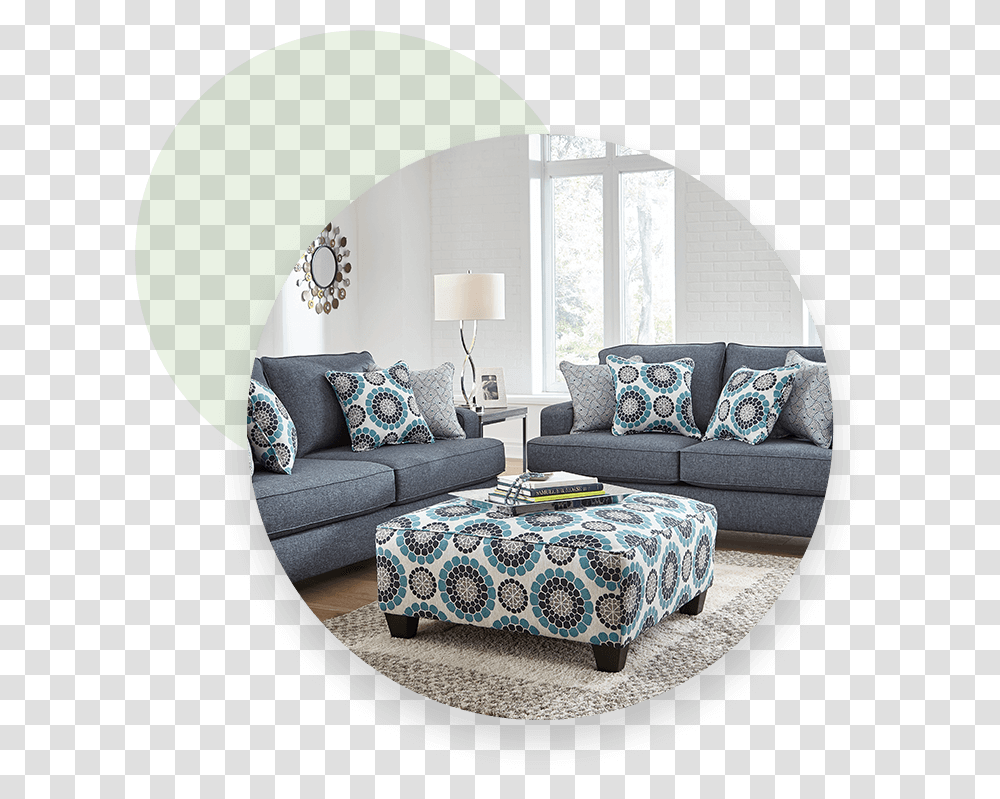 Clean Living Room Clipart Carmela Living Room Set, Furniture, Rug, Ottoman, Couch Transparent Png