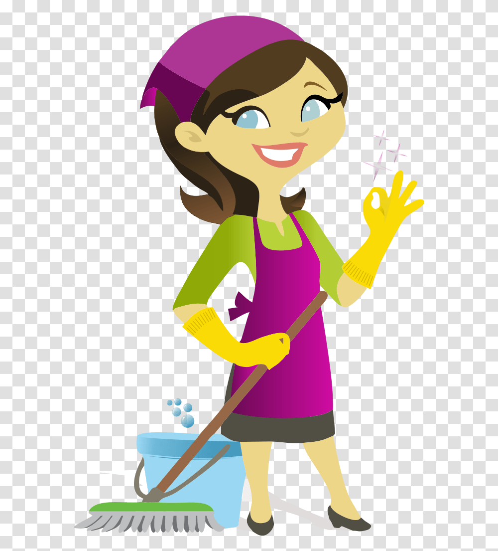 Clean Room Clipart Faxina, Person, Human, Apparel Transparent Png