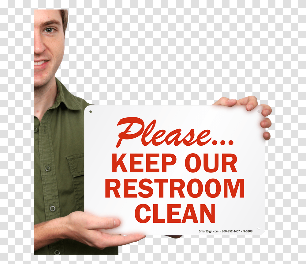 Clean Room Clipart Sign, Person, Human, Finger Transparent Png