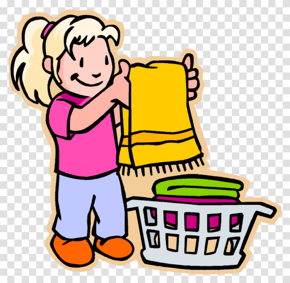 Clean Up Toys Laundry Clip Art, Basket, Family, Drawing, Washing Transparent Png