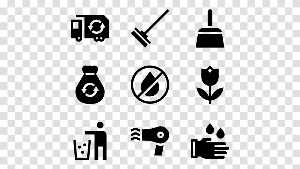 Clean Vector Broom Party Icon Vector Free, Gray, World Of Warcraft Transparent Png