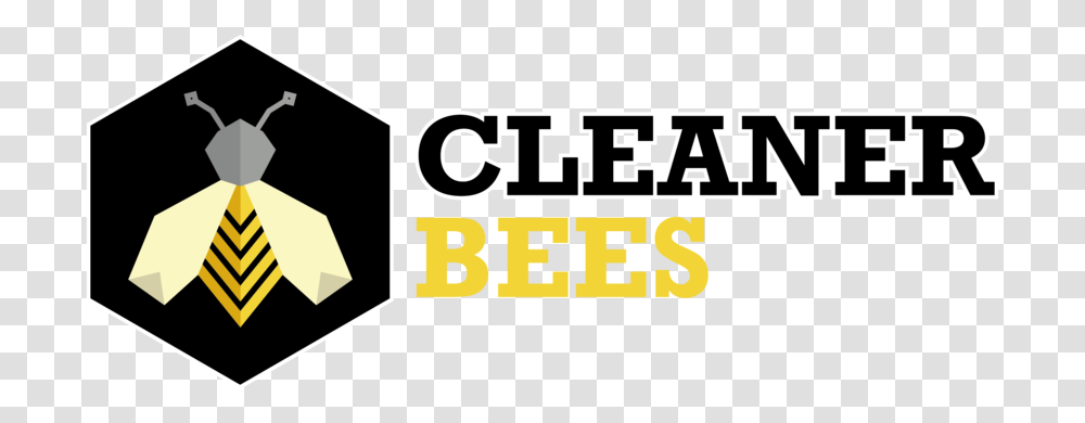 Cleaner Bees Logo Illustration, Alphabet, Number Transparent Png