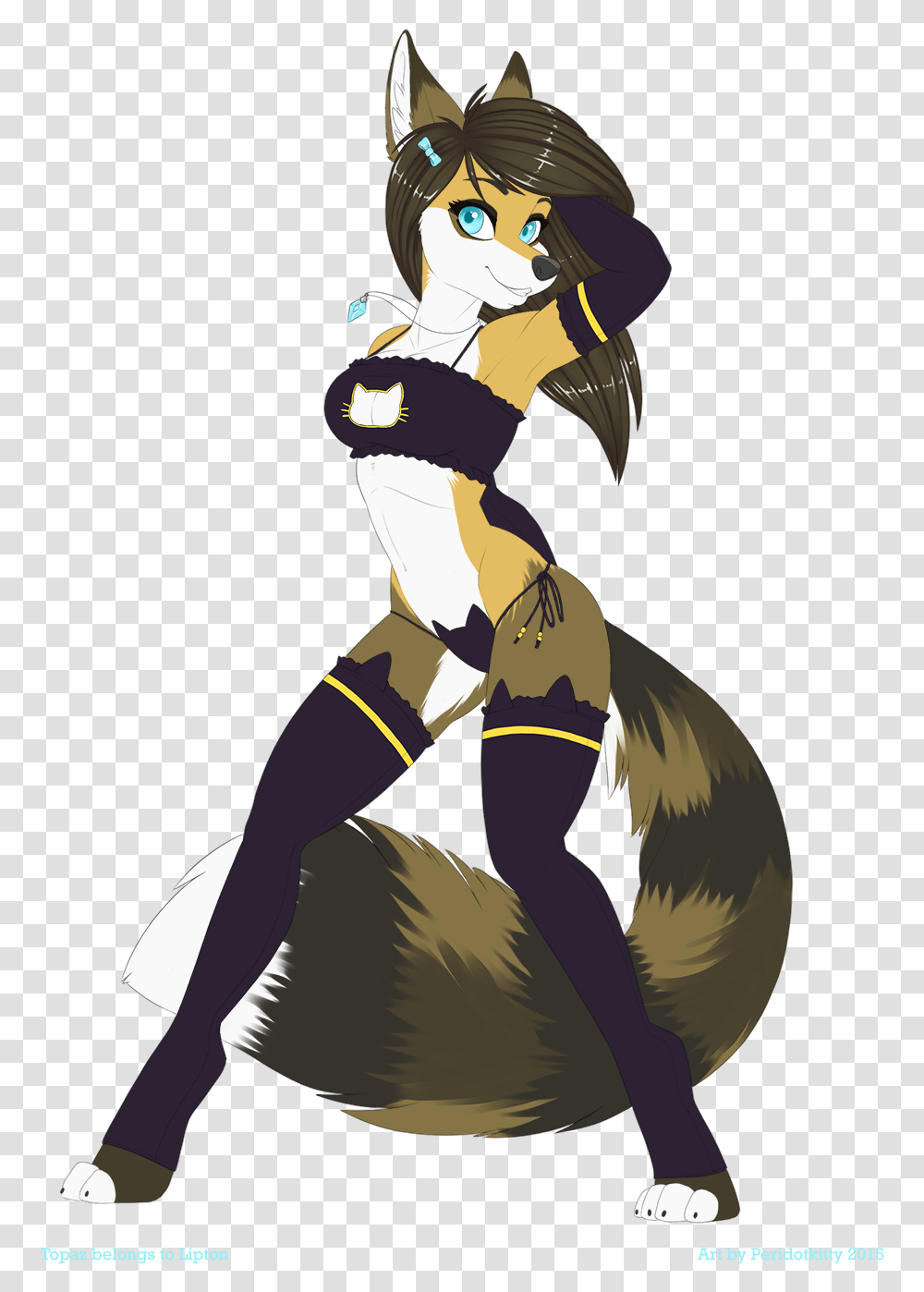 Cleanfurry Furry Furry Topaz Furry Fox Female, Person, Human, Apparel Transparent Png