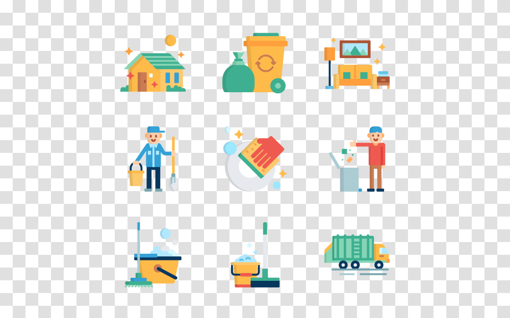 Cleaning And Housekeeping Icon Packs, Alphabet Transparent Png