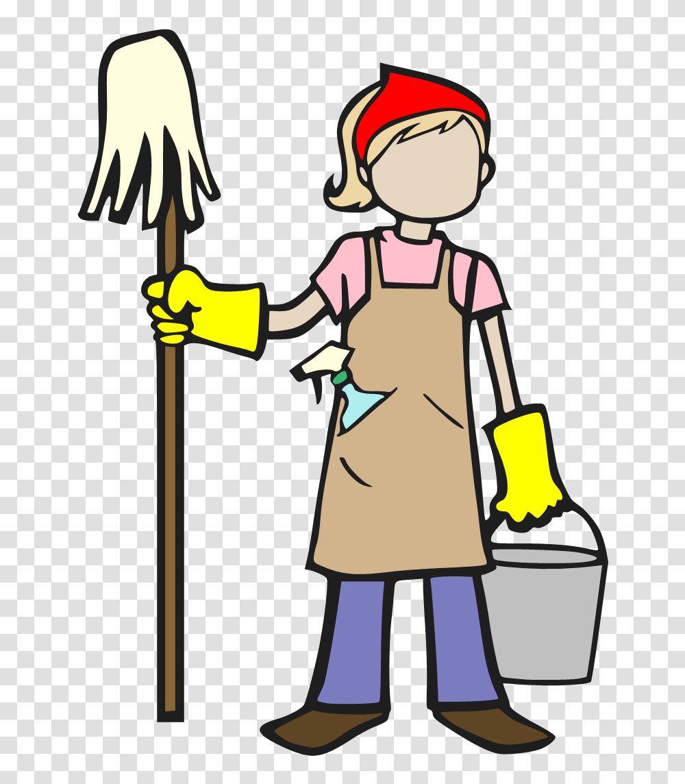 Cleaning Cartoon Cliparts, Performer, Emblem Transparent Png