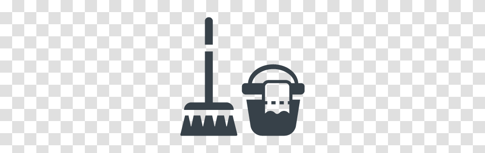 Cleaning Mop And Bucket Free Icon Free Icon Rainbow Over, Broom Transparent Png