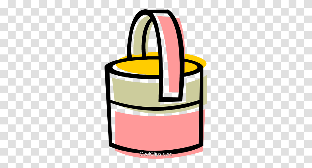 Cleaning Pail Royalty Free Vector Clip Art Illustration, Bucket, Bag, Mailbox, Letterbox Transparent Png