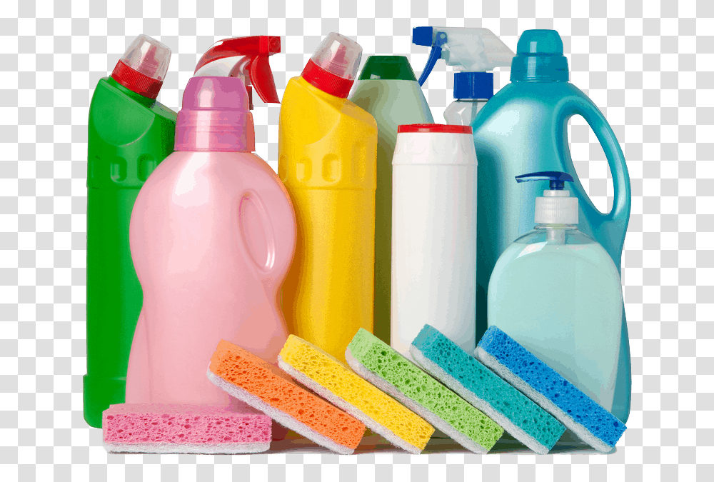 Cleaning Products Containers, Plastic, Bottle, Paint Container, Purple Transparent Png