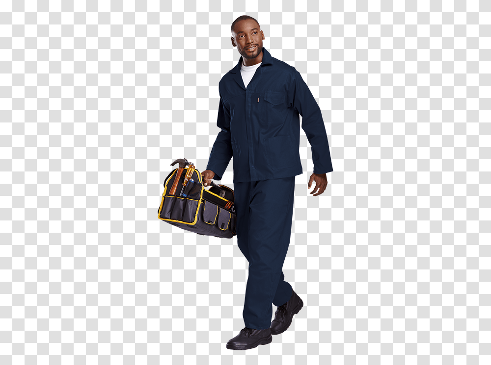 Cleaning Services South Africa, Handbag, Person, Coat Transparent Png