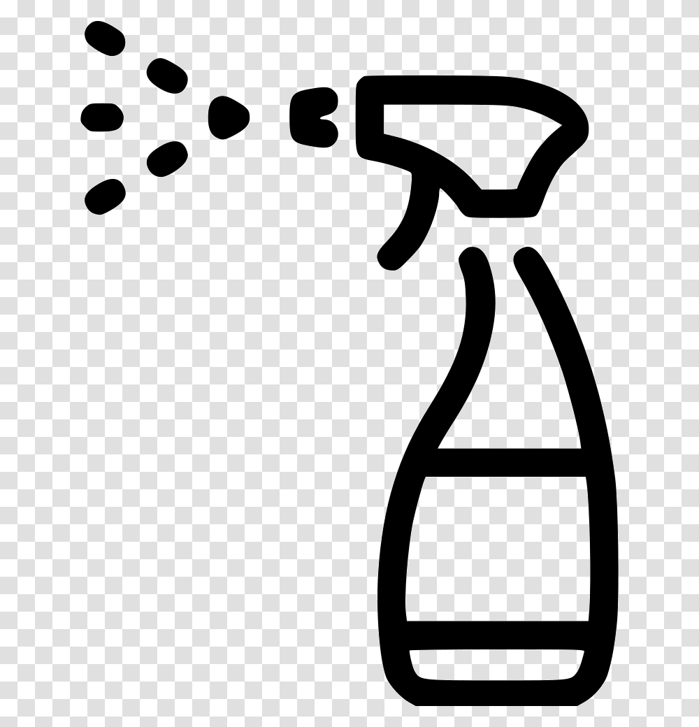 Cleaning Spray Gun Comments Spray Clipart Black And White, Stencil, Dynamite, Bomb, Weapon Transparent Png