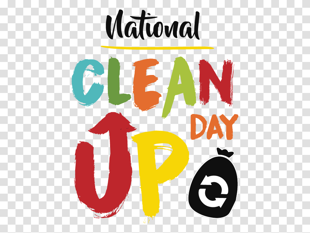Cleaning Up National Clean Up Day 2019, Number, Alphabet Transparent Png
