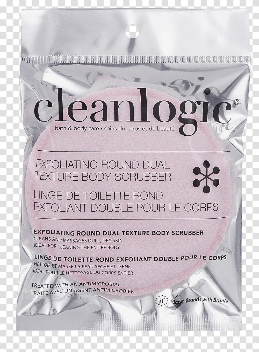 Cleanlogic Exfoliating Body Scrubber Transparent Png