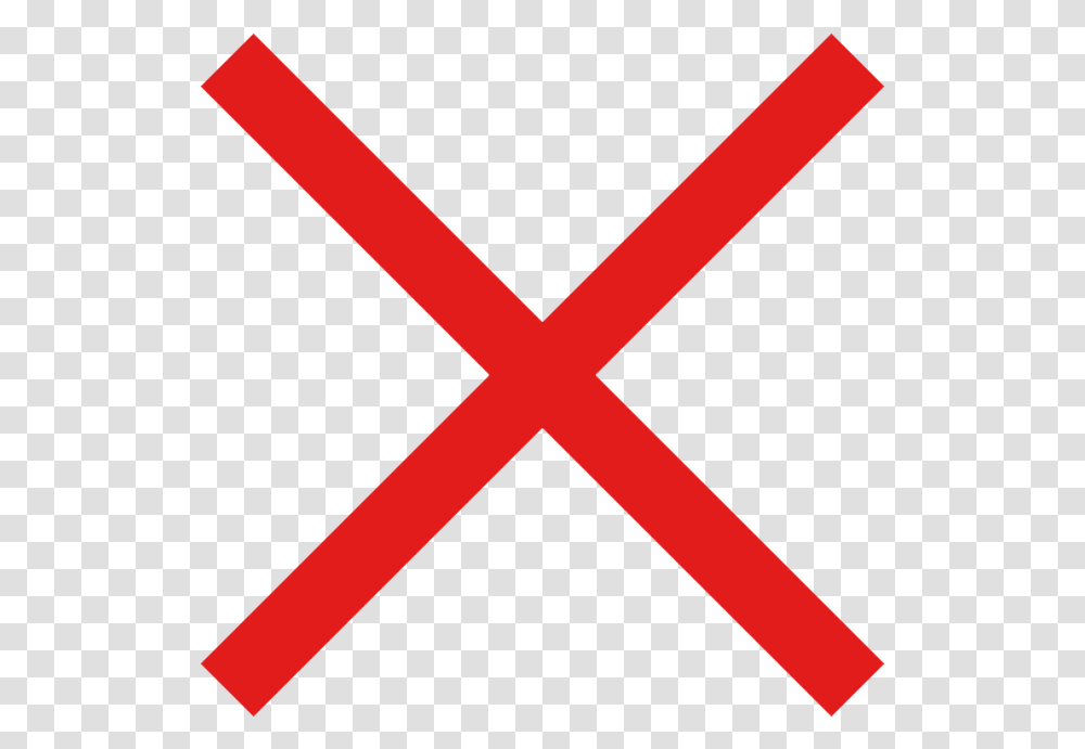 Clear Background Red X Clip Art Black Wrong Cross, Logo, Symbol, Trademark, Scissors Transparent Png