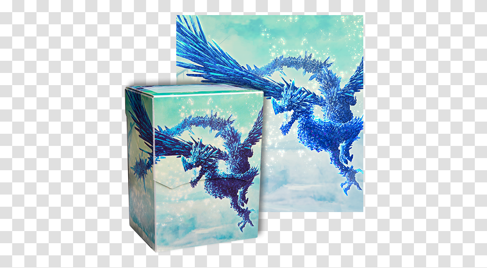 Clear Blue 'celeste'limited Editiondeck Shell - Dragon Shield Visual Arts, Ice, Outdoors, Nature, Purple Transparent Png