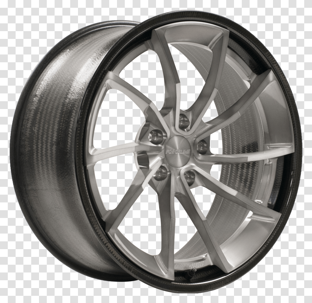 Clear Carbon Fiber Forgeline Wheels, Machine, Tire, Car Wheel, Alloy Wheel Transparent Png