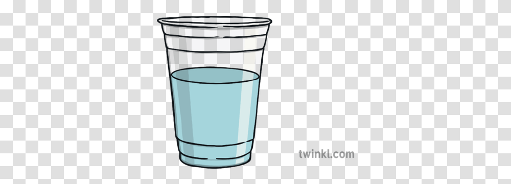 Clear Cup Of Water Glass Drink Plastic Pint Glass, Beverage, Alcohol, Shaker, Bottle Transparent Png