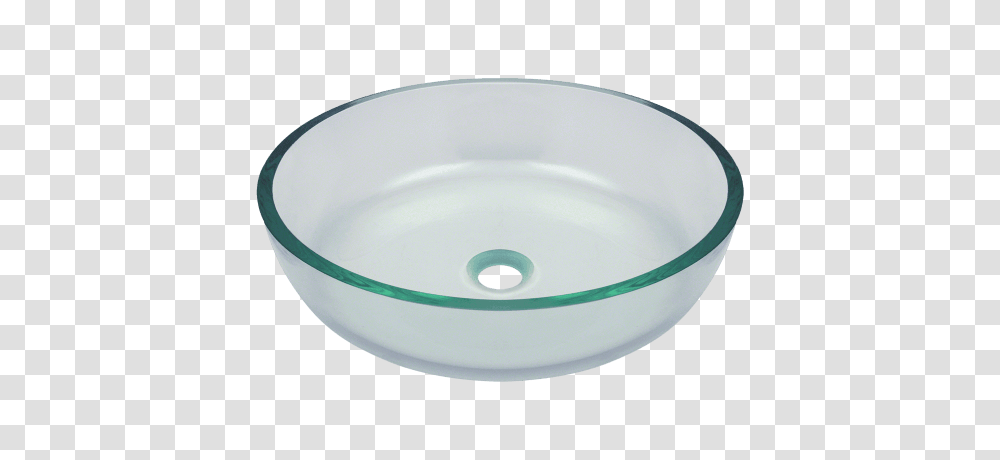 Clear Glass Vessel Bathroom Sink, Bowl, Basin Transparent Png