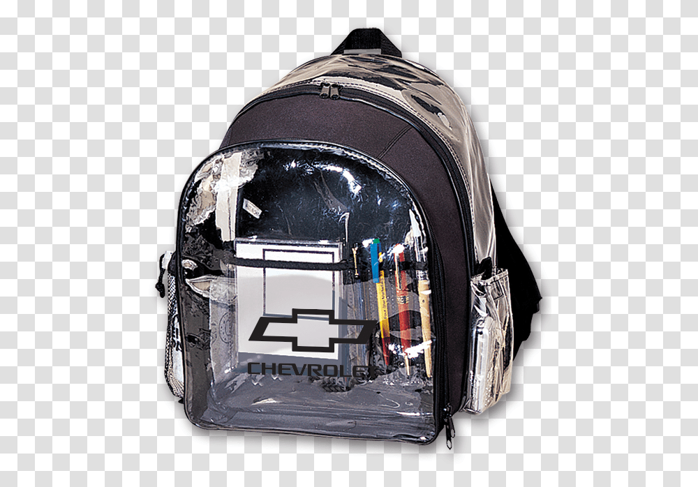 Clear Plastic Backpack W Open Bowtie Racing Diaper Bag, Helmet, Apparel, Light Transparent Png