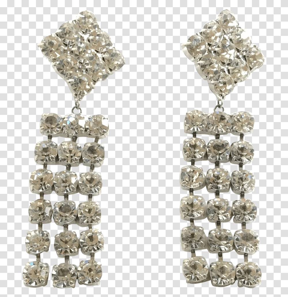 Clear Rhinestone, Accessories, Accessory, Jewelry, Earring Transparent Png