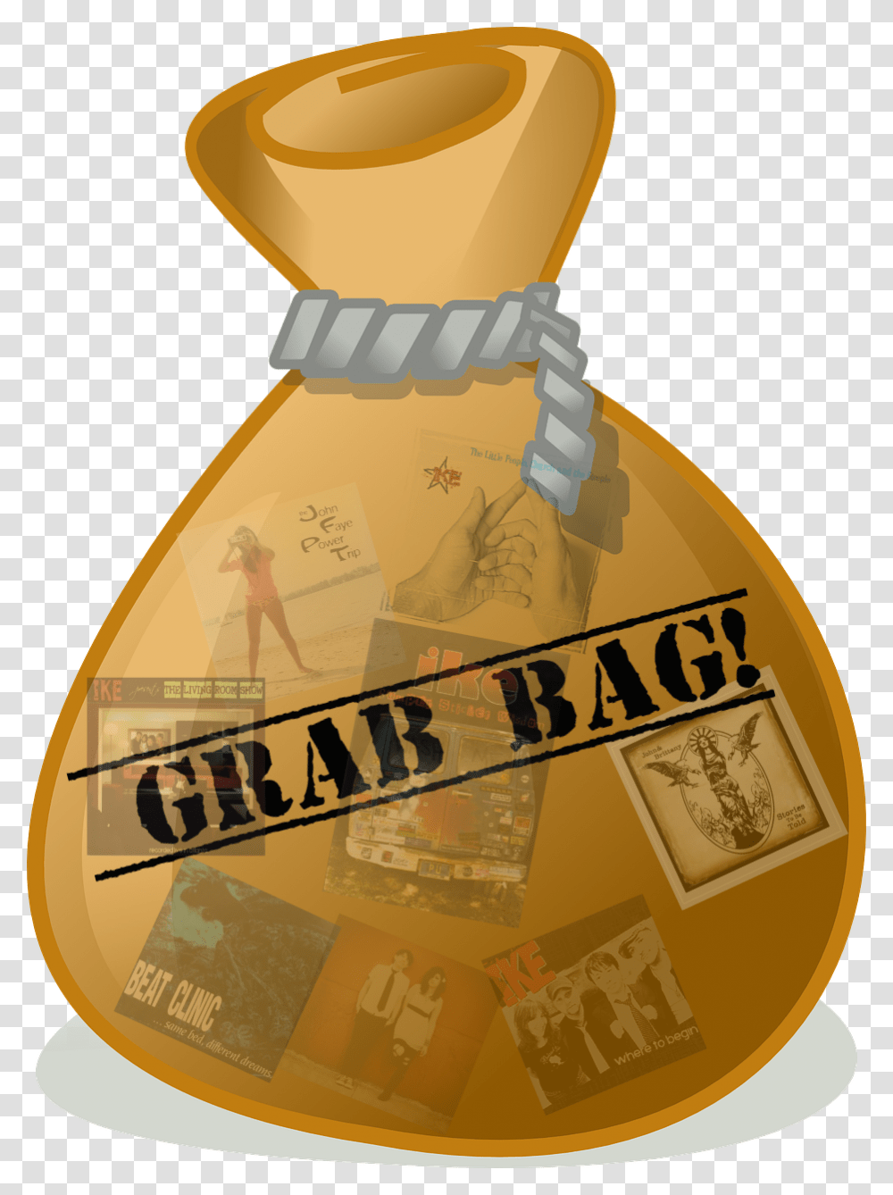 Clearance Sale Grab Bag, Person, Human, Gold Transparent Png