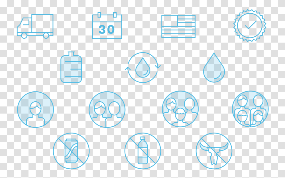 Clearly Filtered Icons Circle, Number, Stencil Transparent Png