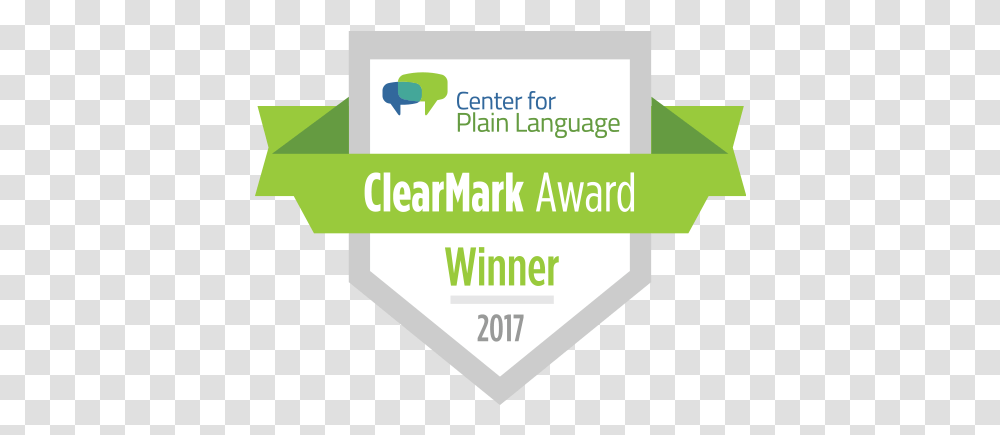Clearmark Award Winner Logo Graphic Design, Text, Paper, Poster, Advertisement Transparent Png