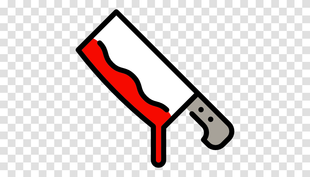 Cleaver Food Halloween Knife Butcher Meat Kitchen Pack Icon, Axe, Tool, Weapon, Weaponry Transparent Png
