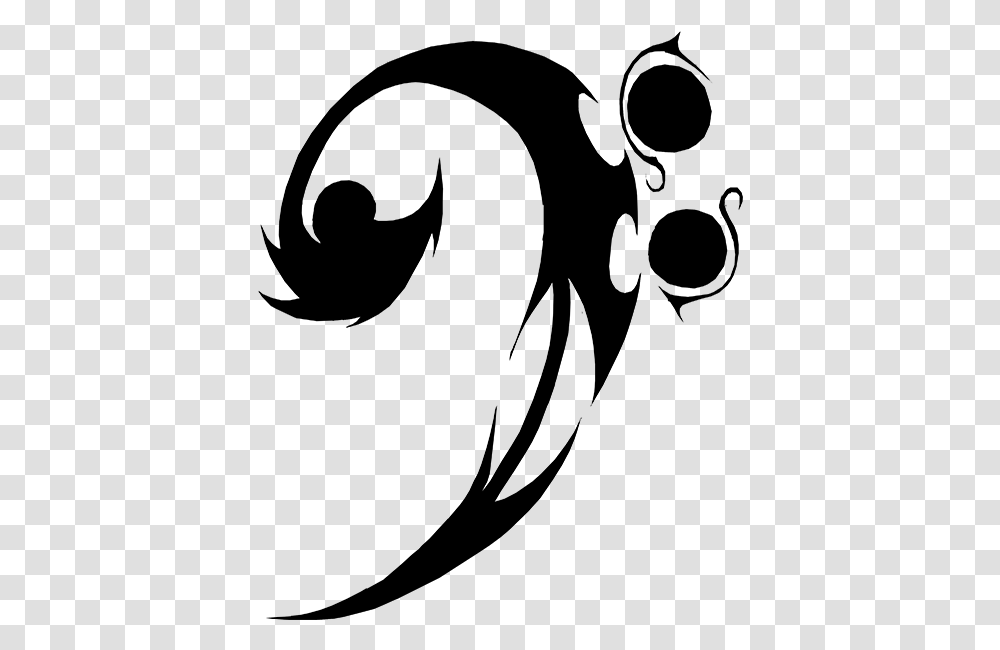 Clef Bass Musical Note Clip Art Free Bass Clef, Gray, World Of Warcraft Transparent Png
