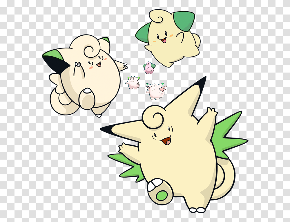 Cleffa Clefairy And Clefableone Of My Favorite Pokemon Clefairy Pokemon, Angry Birds Transparent Png