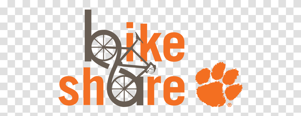 Clemson Bike Share Bike Sharing Logo, Number, Symbol, Text, Alphabet Transparent Png