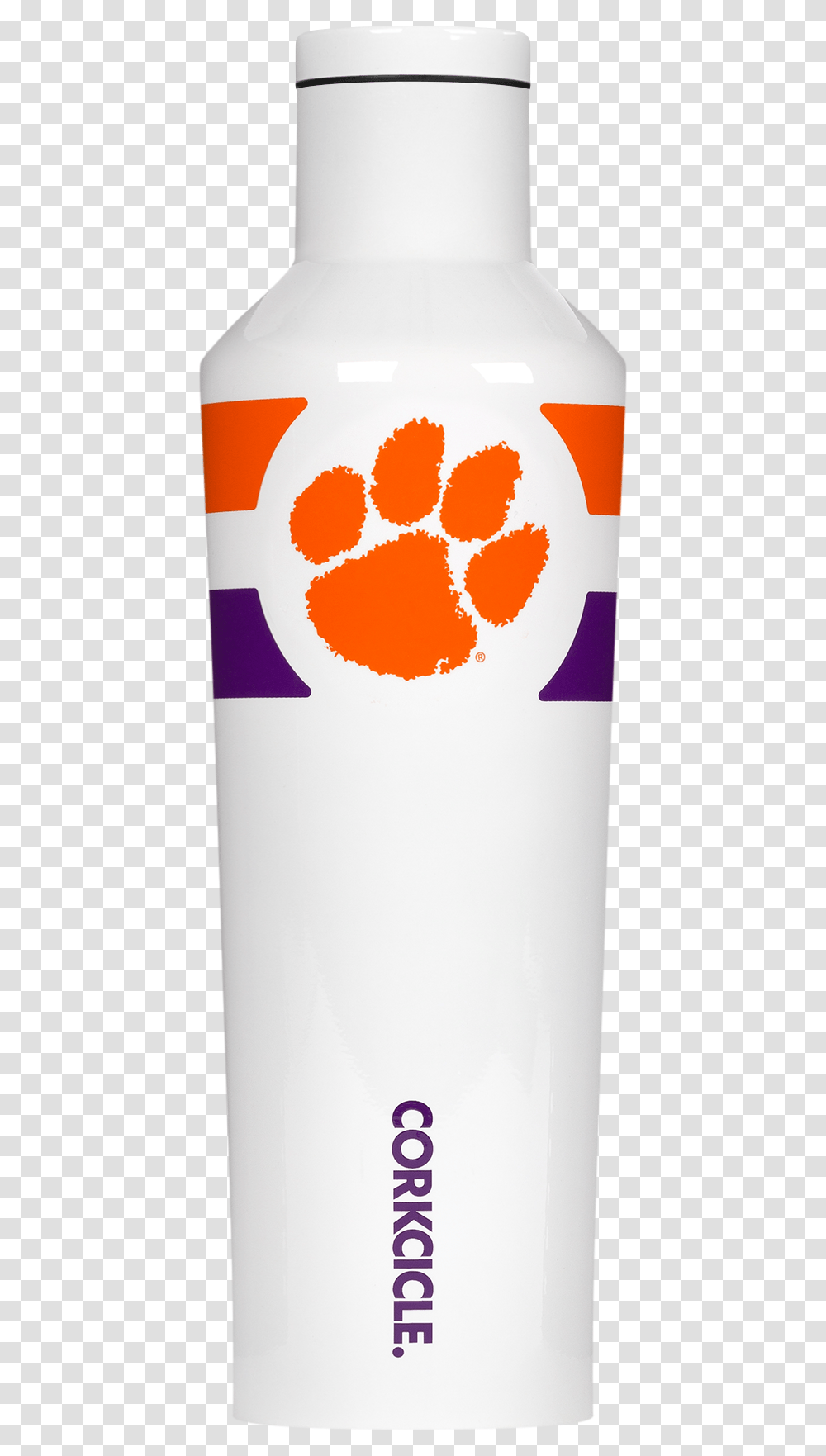 Clemson Gym Stripe 16oz Bottle, Stain, Paper Transparent Png