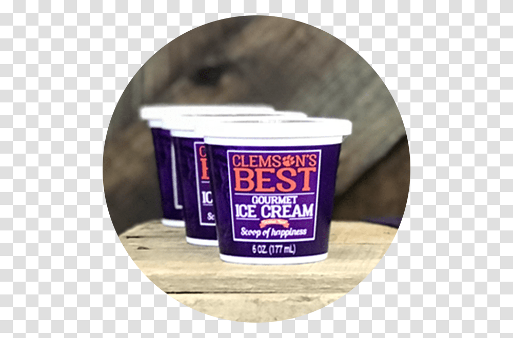 Clemson Helmet Clemson's Best Ice Cream, Dessert, Food, Yogurt, Creme Transparent Png