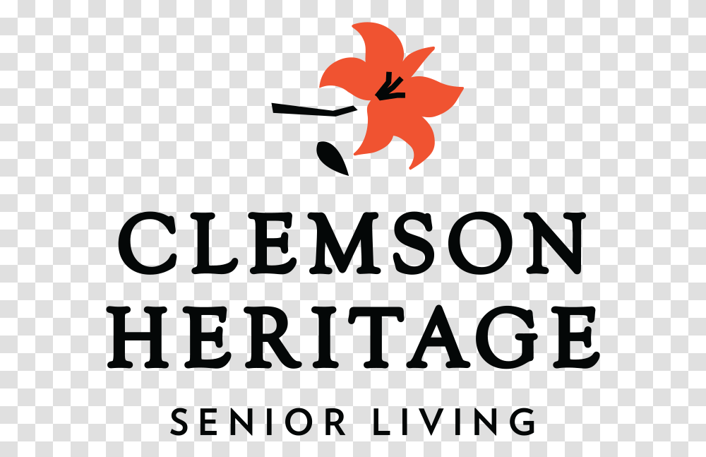 Clemson Heritage Senior Living Graphic Design, Leaf, Plant, Poster, Advertisement Transparent Png