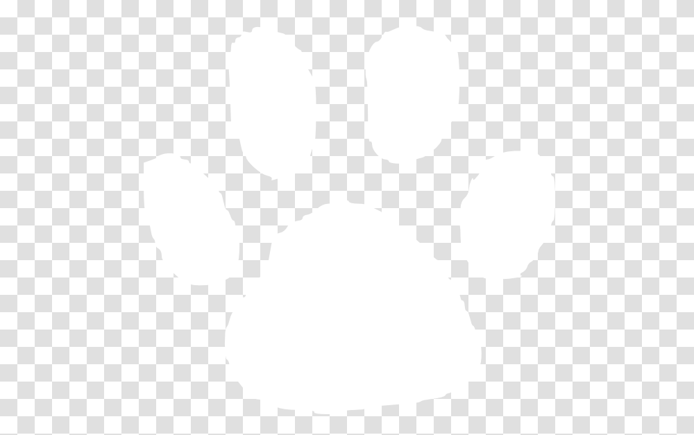 Clemson Paw White Paw Print, Texture, White Board, Apparel Transparent Png