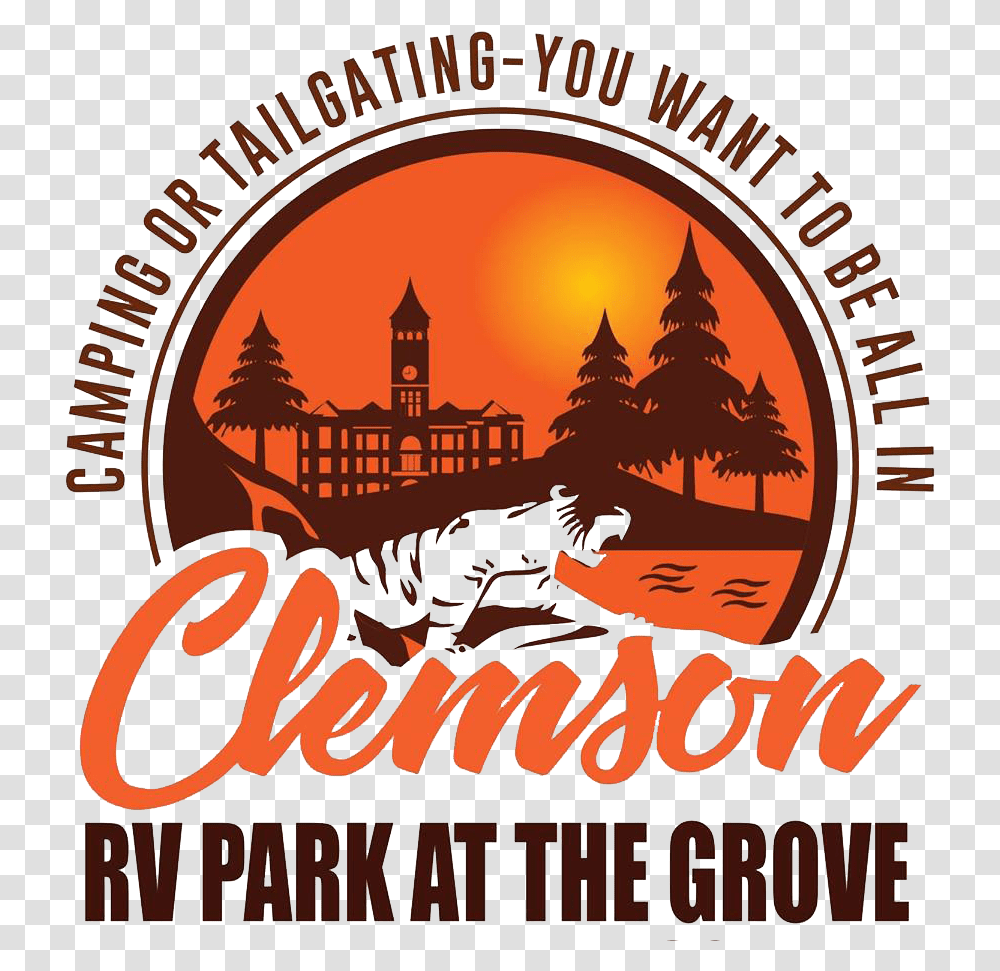 Clemson Rv Park At The Grove Casey At The Bat Poem, Poster, Advertisement, Outdoors Transparent Png