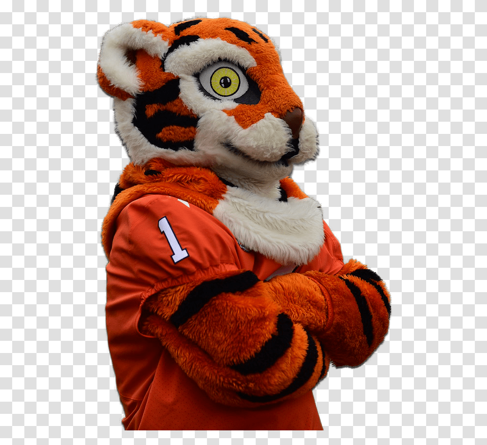 Clemson Tiger Mascot Transparent Png