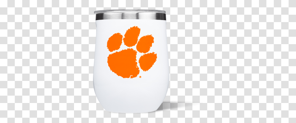 Clemson Tiger Paw, Jar, Glass, Cup Transparent Png
