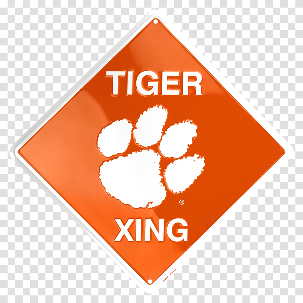 Clemson Tigers 12 X Clemson South Carolina House Divided, Logo, Trademark, Road Sign Transparent Png