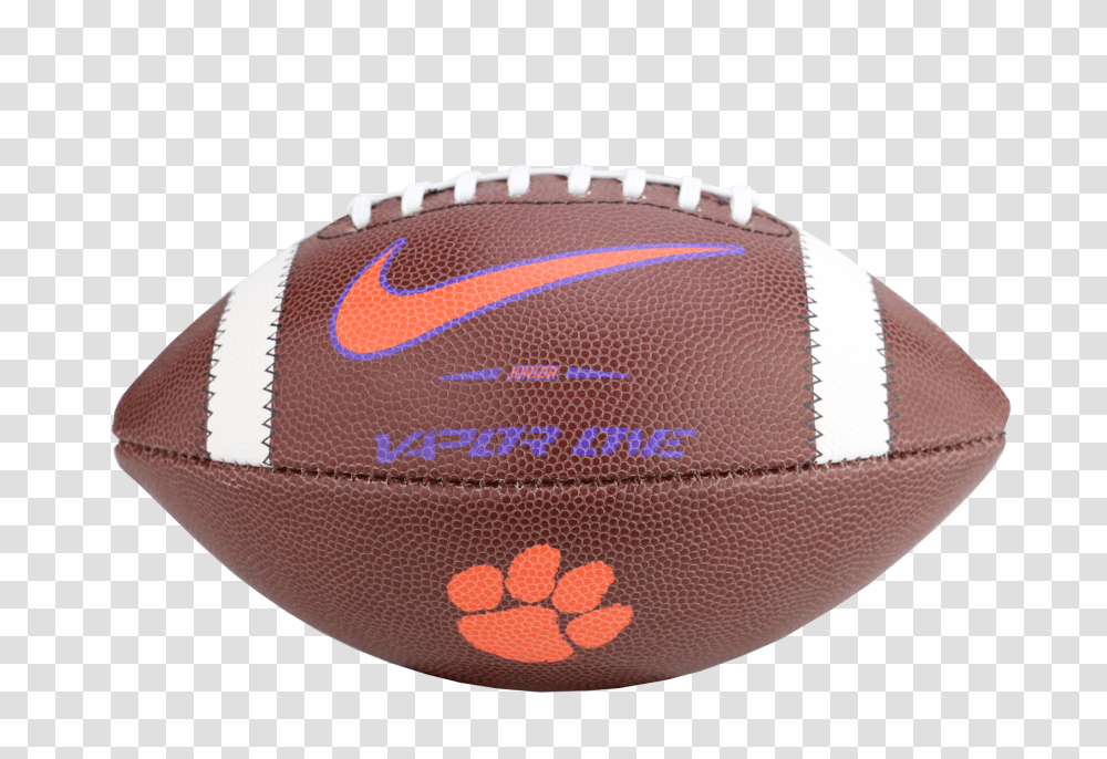 Clemson Tigers Junior Nike Replica Football Nike Vapor Elite Football, Sport, Sports, Rugby Ball, Baseball Cap Transparent Png