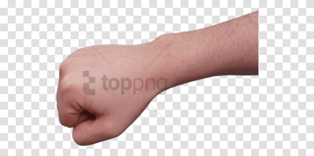 Clenched Fist And Forearm Real Fist, Person, Human, Hand, Wrist Transparent Png