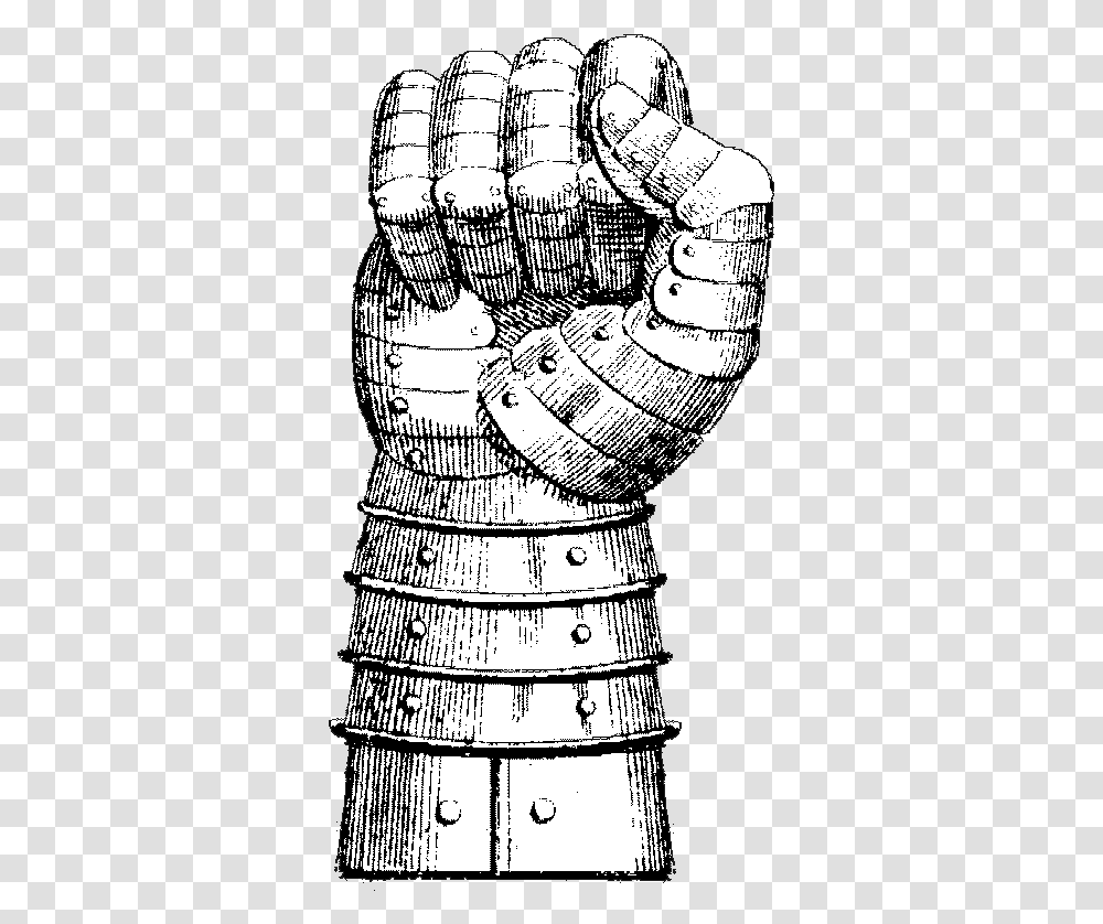 Clenched Fist Clipart Clenched Gauntlet Fist, Invertebrate, Animal, Snail Transparent Png