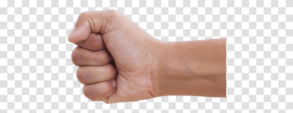 Clenched Fist To The Left Male Fist, Hand, Wrist, Person, Human Transparent Png